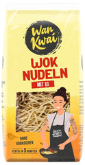 Nouilles Wan Kwai Wok 250g : Des délices frits avec de vrais œufs, préparés en un instant pour de délicieux repas poêlés. Simple, savoureux, asiatique ! (Paquet de 5)
