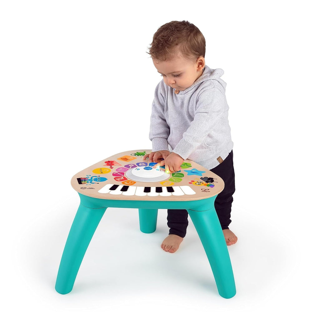 Baby Einstein, Hape, Clever Composer Tune Table Magic Touch Play Table, 22 instruments de musique, jouet musical électronique en bois, cube musical et jouet sensoriel, à partir de 6 mois Jouets pour bébé Naty Shop