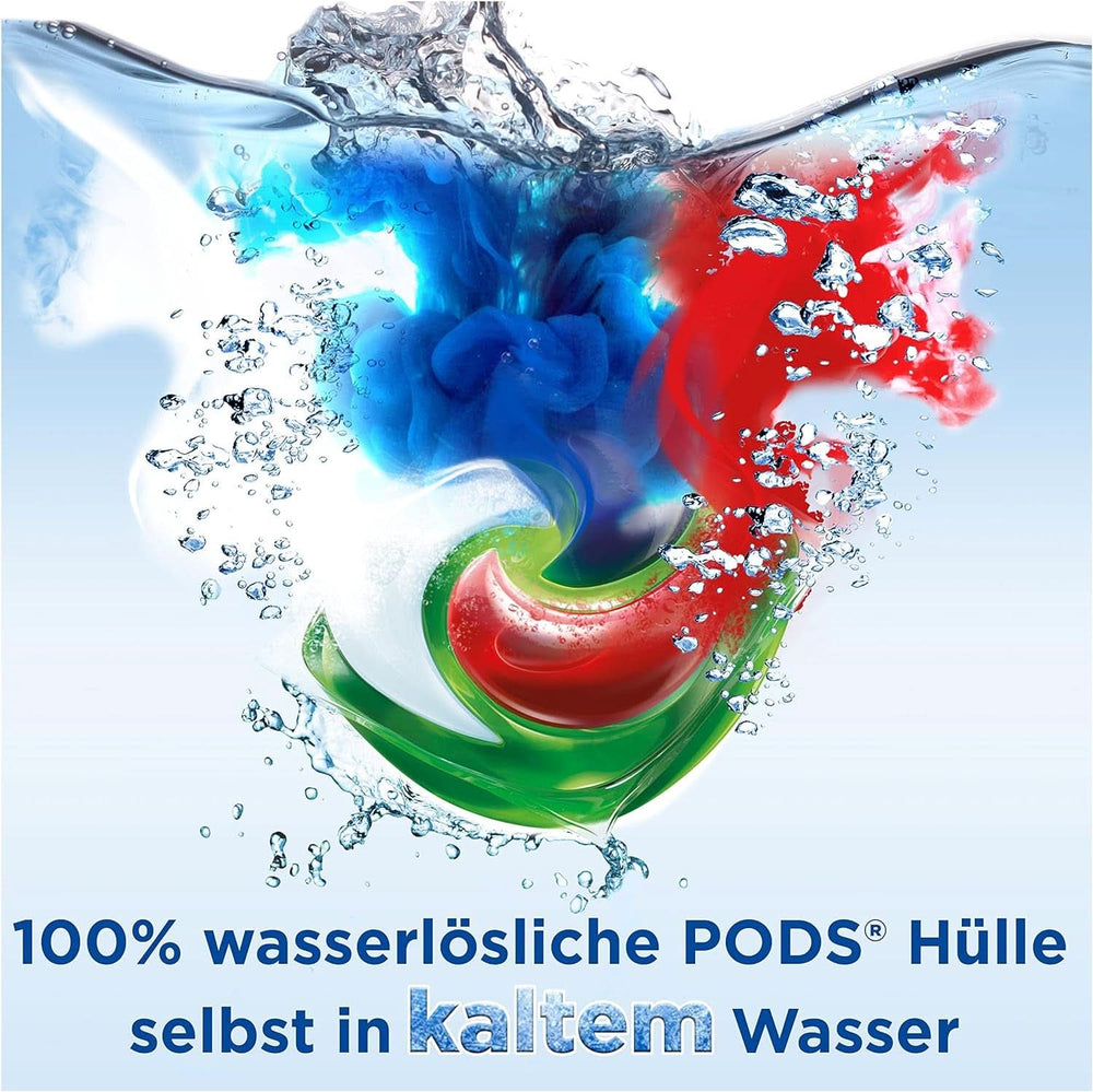 Ariel Allin1 PODS, capsules de lessive liquide Color+ 53 lavages, excellente élimination des taches dès le premier lavage Détergents Rufe Naty Shop