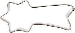 Zenker Emporte-pièce étoile filante, emporte-pièce de Noël, emporte-pièce fondant, emporte-pièce de haute qualité, ustensile de cuisine en acier inoxydable, couleur : argent