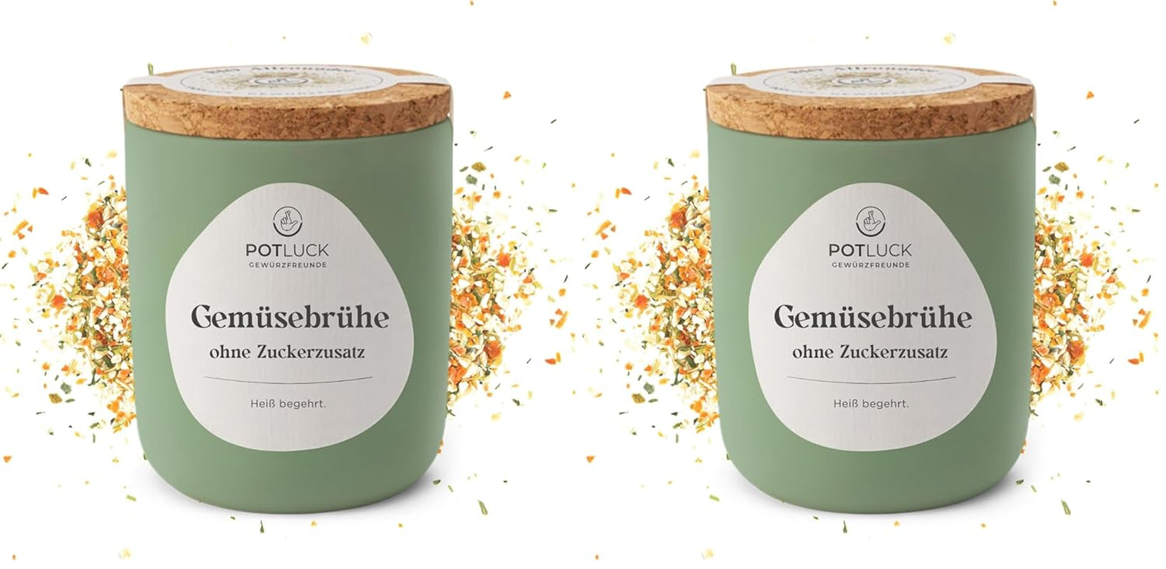 Repas-partage | Épices Stullen | Gewürzzubereitung im Keramiktopf | 60g | Végétalien, sans gluten et avec des ingrédients naturels