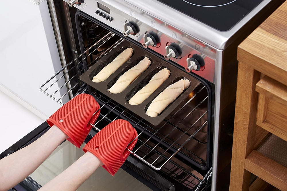 Lékué set à pain, silicone, marron, 30 x 25 x 15 cm (3000085SURM017)