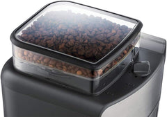 Russell Hobbs Cafetière avec moulin et carafe thermique [minuterie numérique, pomme de douche pour une extraction et un arôme optimaux] Grind&Brew (1-10 tasses, 3 réglages de mouture) Cafetière à filtre 25620-56