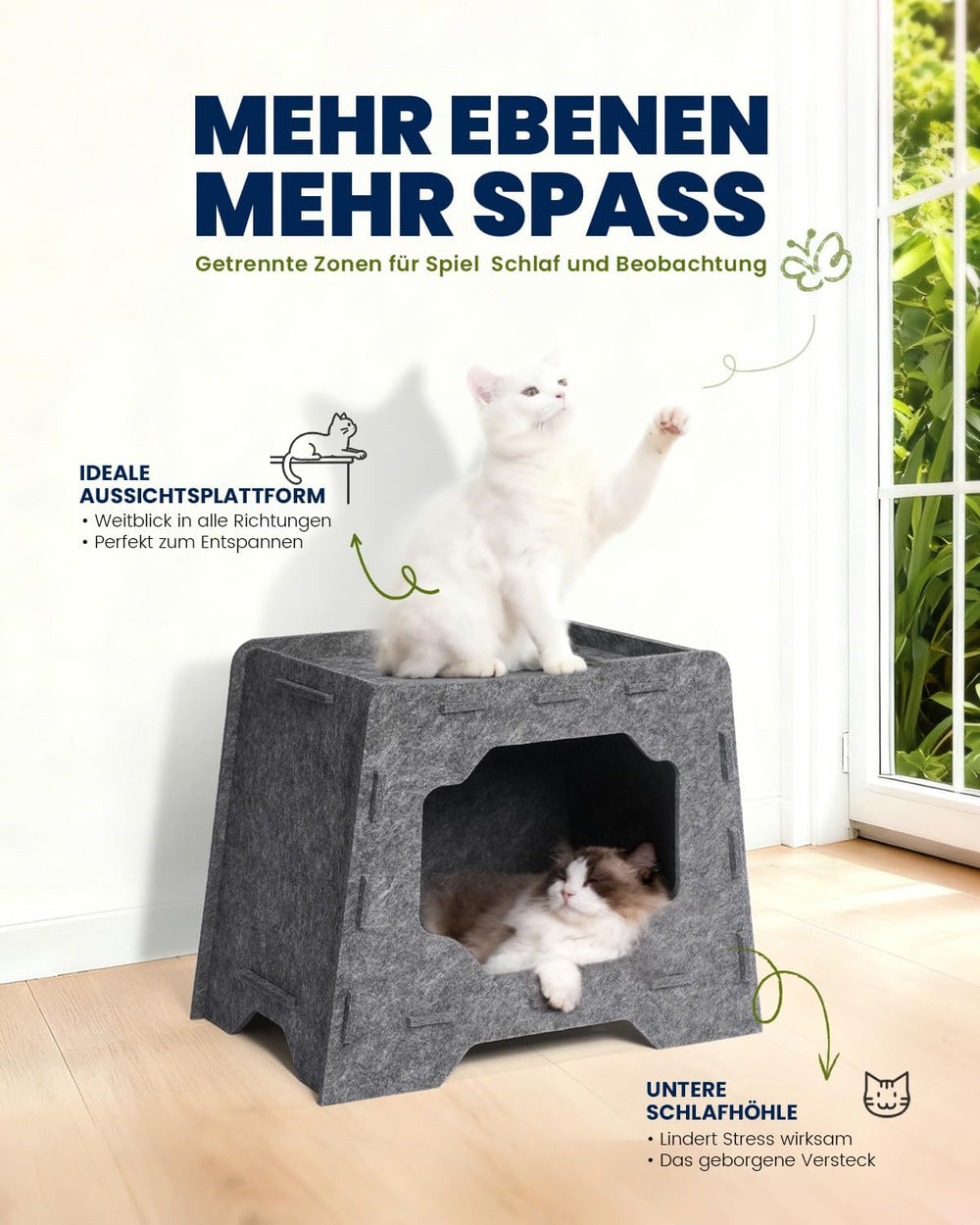 Couvertures et meubles, Animaux, Grottes et maisons, Chats, Lits pour chats, Chats - lits, matelas