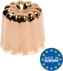 Moules à pâtisserie, cuivre, 17,5 x 6 x 6 cm, 3 pièces Moules et plaques à pâtisserie Naty Shop