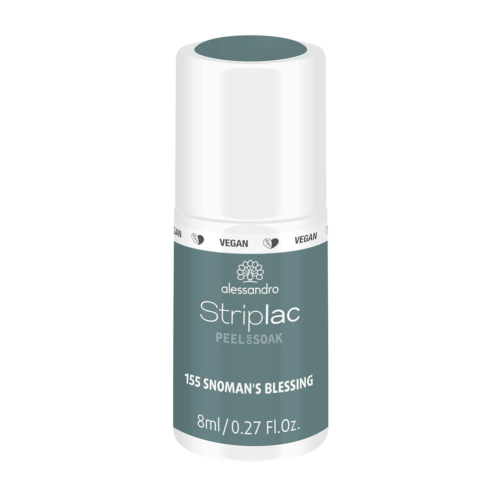 Vernis à ongles UV alessandro Striplac The Elephant Way – Délicat et longue tenue – S'enlève facilement grâce à la technologie de retrait – Vegan et cruelty-free – 8 ml