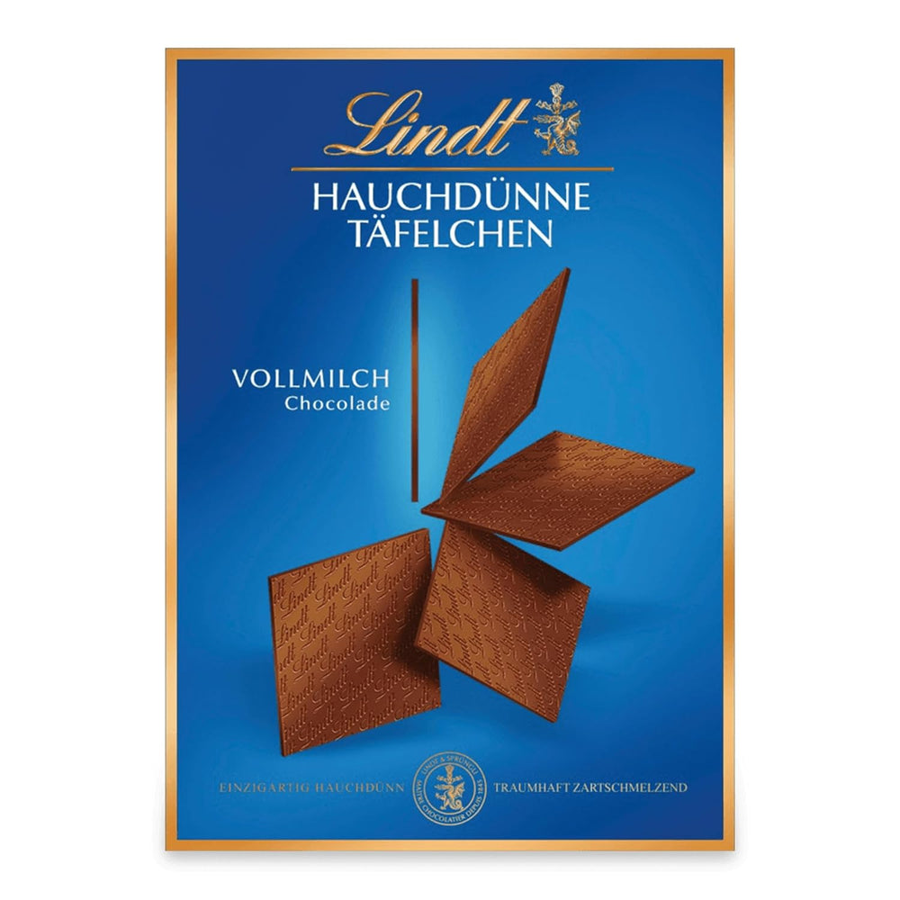 Barres de chocolat noir ultra-minces Lindt Chocolate | 125g | Barres ultra fines du meilleur chocolat noir | Particulièrement fin et fin | Cadeau chocolat (1 paquet)