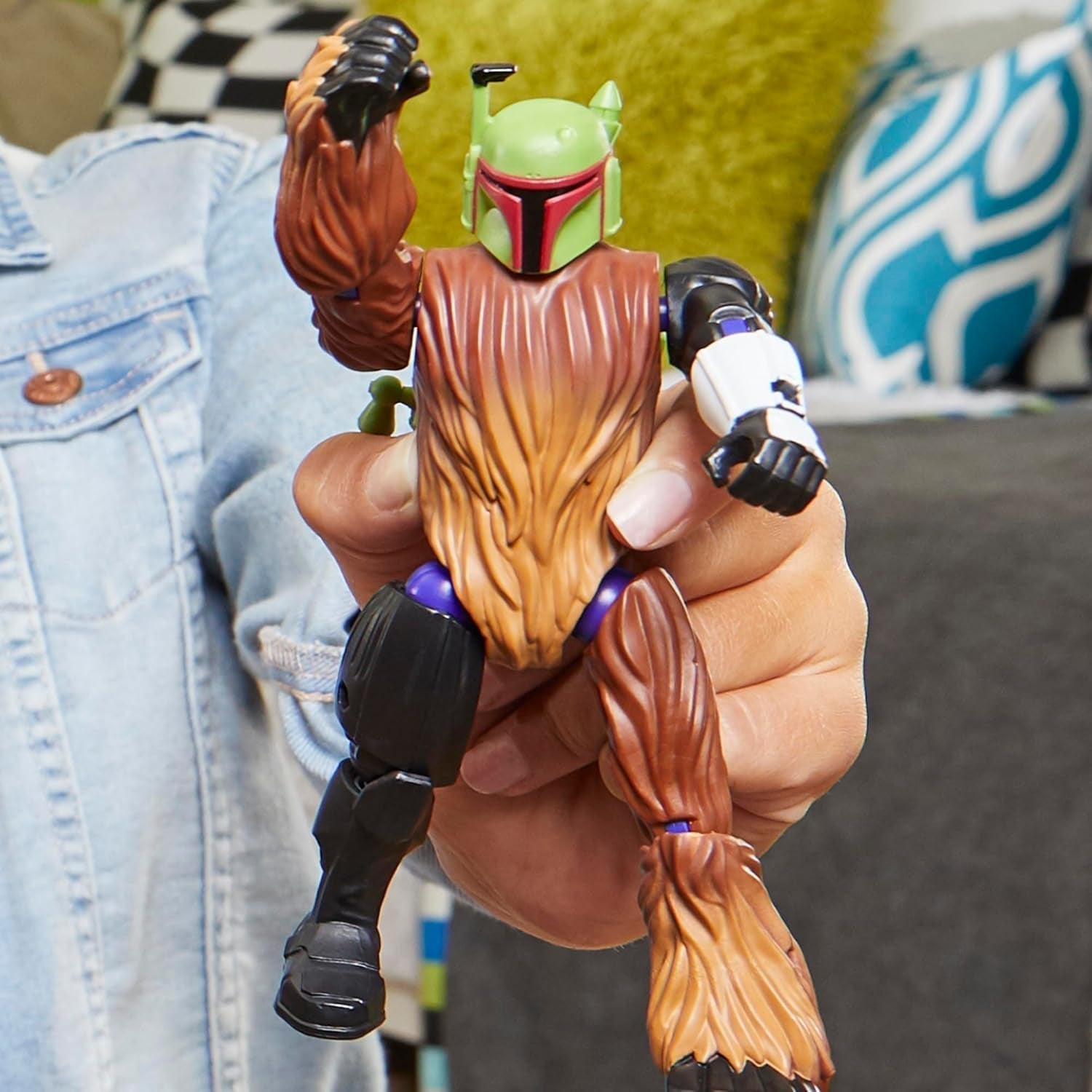 Star Wars Mixmashers Boba Fett Personalizabil Mix-And-Match Action Figure & Accesorii Action figures Naty Shop