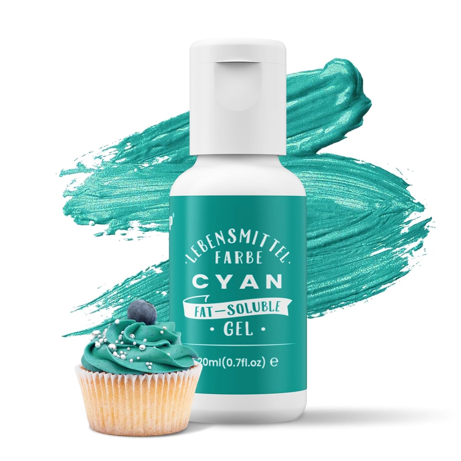 Amestec de uleiuri, colorant alimentar roz pe bază de ulei, foarte concentrat, pentru ciocolată, fondant, fursecuri, copt tort, macaroane, decorare tort DIY, toppinguri pentru aluat - 20ml