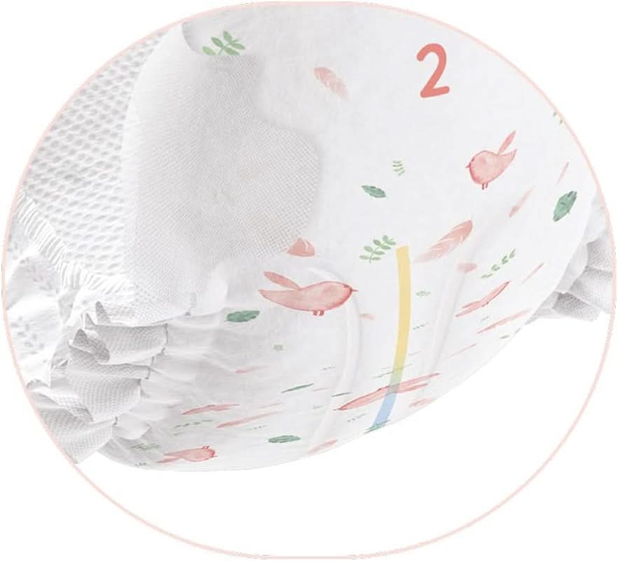 Mama Bear Premium scutece, mărimea 2 (3-6 kg), alb, 168 bucăți (2 pachete de 84) Mama si Copilul Naty Shop