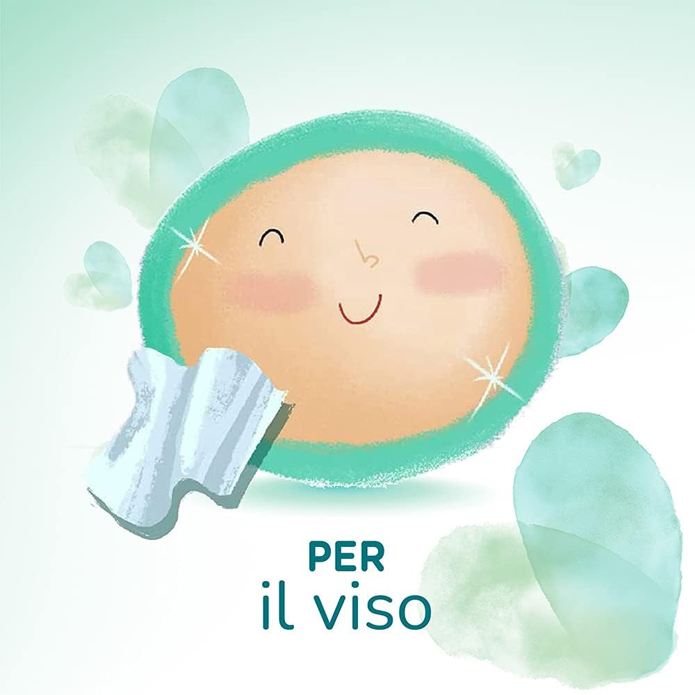 Pampers Acqua Pura Baby Wipes 468 Count (3 Pack) - 99% eau, 100% coton, 0% plastique, alcool et parabènes - Lingettes nettoyantes idéales pour les peaux sensibles, humides, sans ingrédients ajoutés