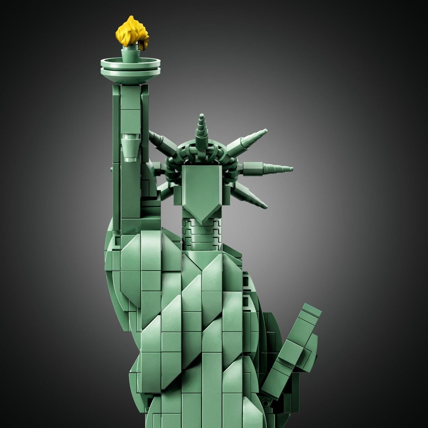 LEGO Architecture Statuia Libertății, set mare, kit model, suvenir New York, potrivit ca decor pentru casă și birou, idee de cadou pentru copii și adulți 21042 Seturi de constructie Besuche den LEGO-Store