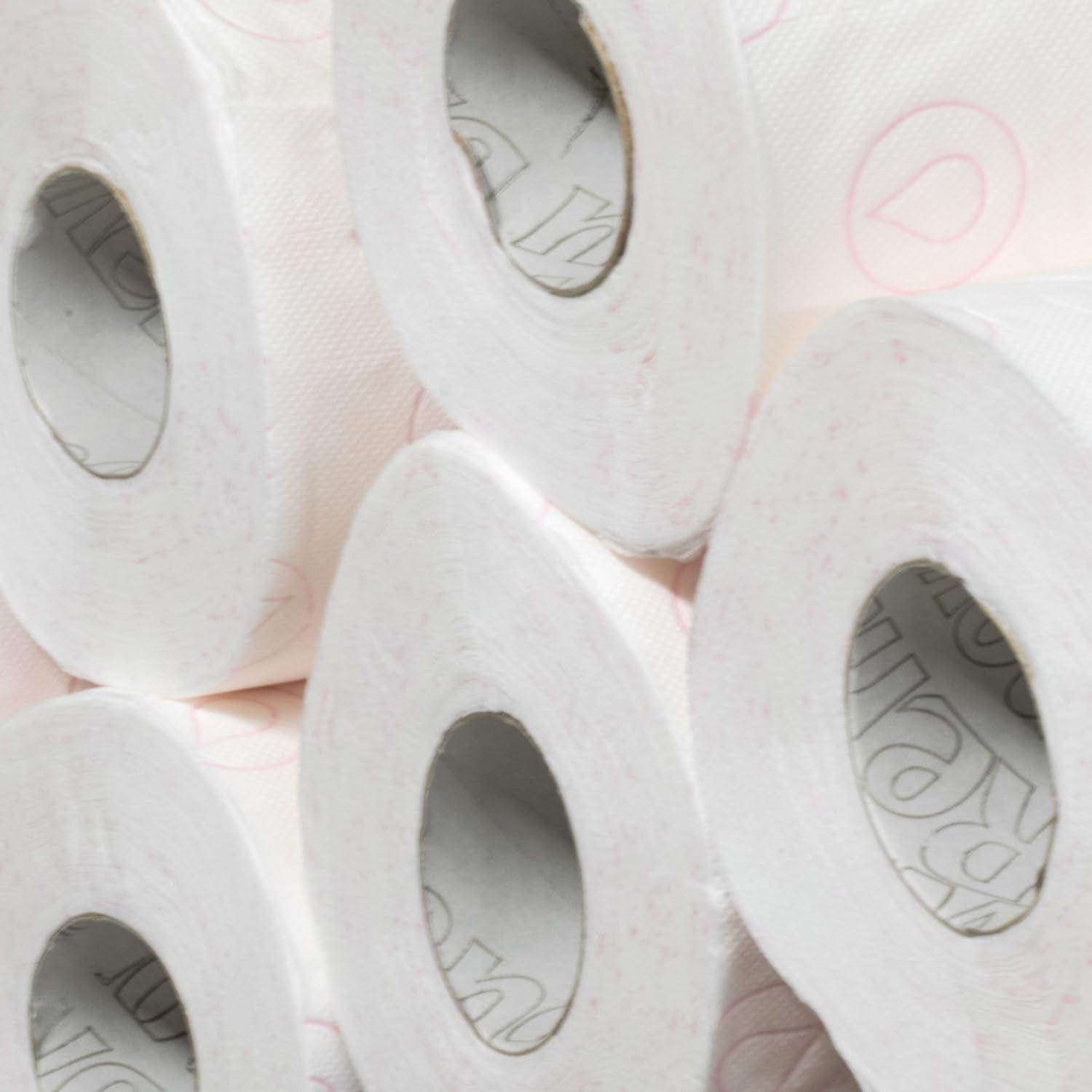 Papier toilette Renova 4 couches blanc décoré parfumé - 12 rouleaux rouleau Blanco Decorado Perfumado