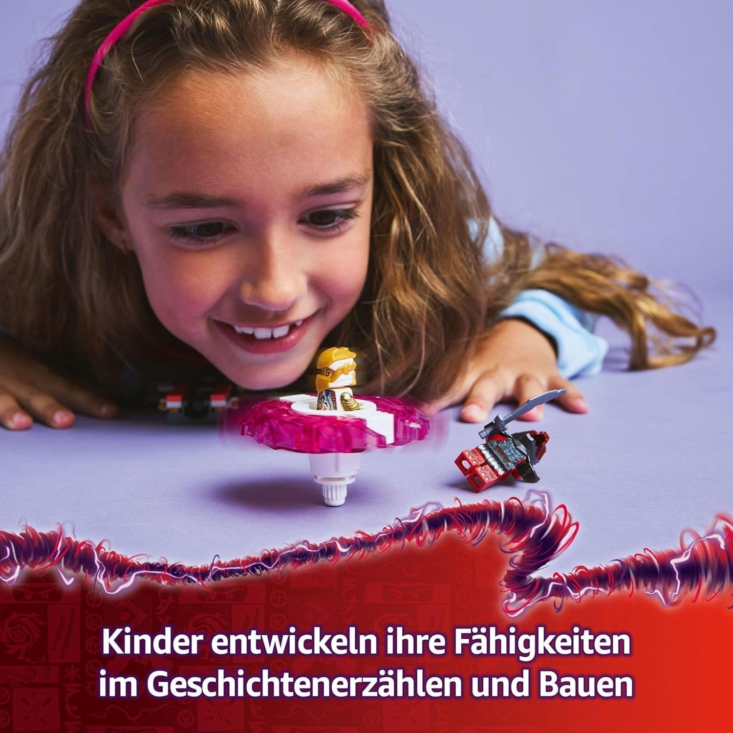 LEGO NINJAGO Le dragon Spinjitzu de Sora - Jouet Ninja d'action avec 2 figurines - Petit ensemble de jeu pour enfants - Idée cadeau pour garçons et filles de 6 ans 71824 Jeux de construction Besuche den LEGO-Store