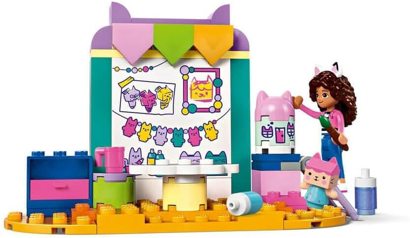 LEGO 4+ Gabby's Dollhouse Craft Fun avec boîte pour bébé, jeu de rôle, ensemble d'art et d'artisanat créatifs pour filles et garçons de 4 ans, modèle de maison de jouet 10795 Ensembles de construction Beuche den LEGO-Store