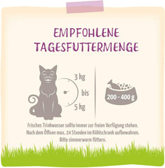 MjAMjAM - Hrană umedă premium pentru pisici - Wellness - Digestivă - Pui, pachet de 12 (12 x 125g), fără cereale