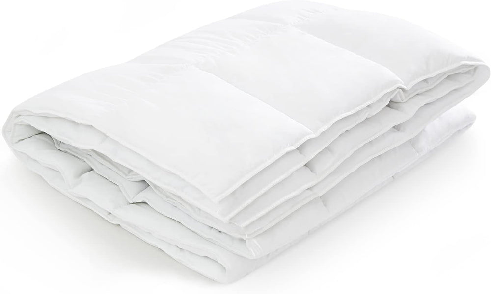 Couette 200X200 Cm Couette été Couette Oekotex 100 microfibre lavable blanc Couettes et couettes Naty Shop