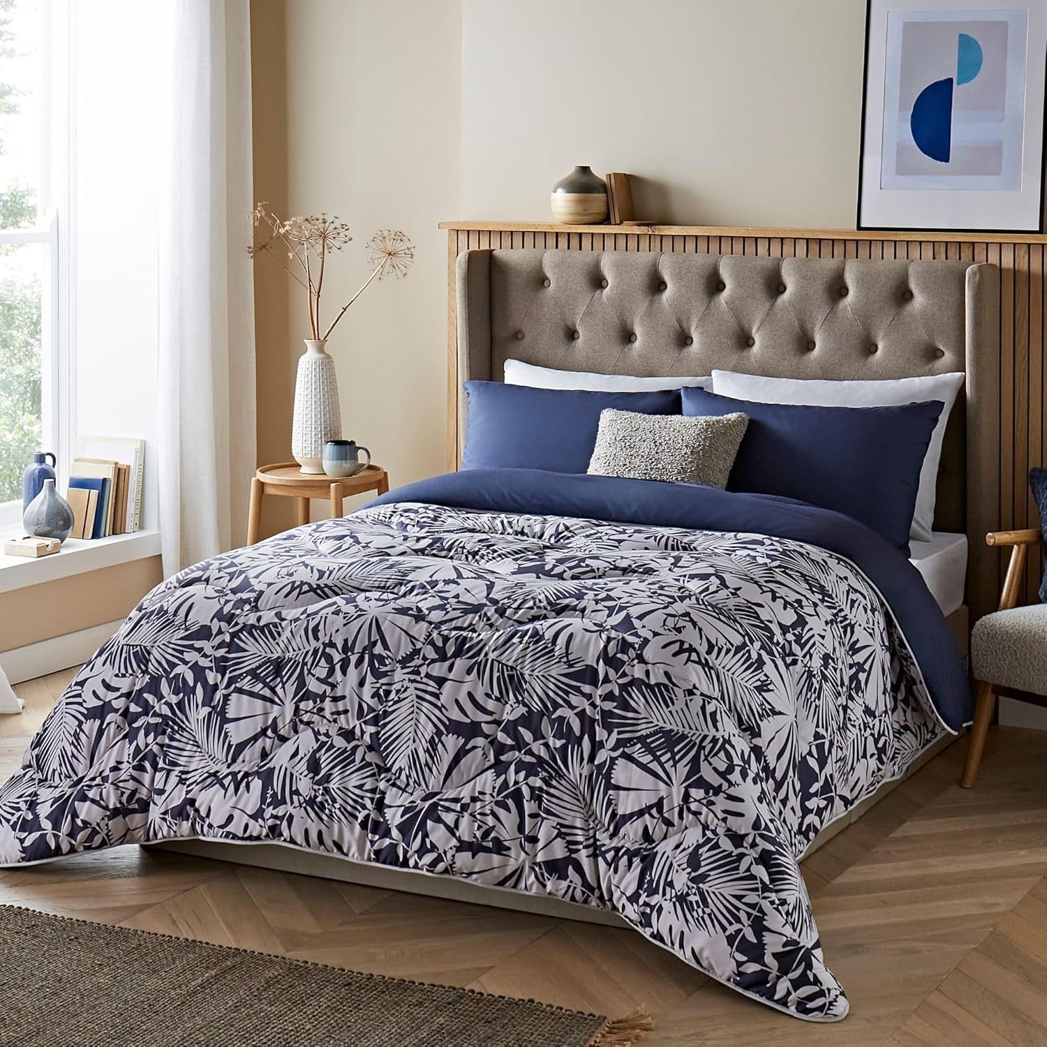 Couverture polaire Sherpa confortable Night Lark, tartan rouge classique, 9 Tog, luxueuse, moelleuse, épaisse et réversible, parfaite pour un canapé, un lit, un canapé. Hypoallergénique, lavable en machine, Taille: Lits et couvertures Nuit Alouette Palmiers d'hiver Lit double