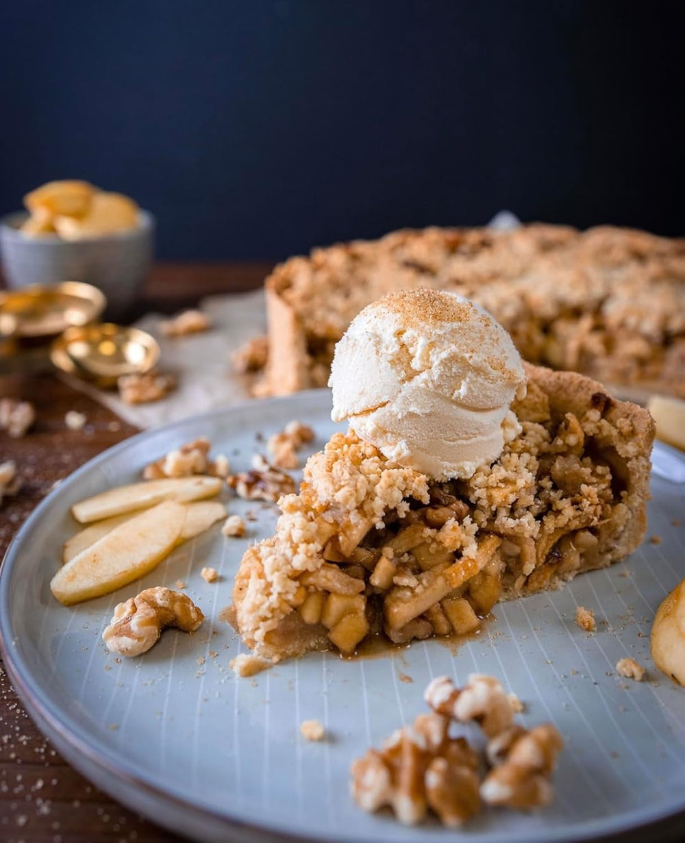 RUF Bio Bourbon Vanille-Mühle, Gewürz-Mühle aus aroma-sicherem Glas, Vegan, Verstellbares Mühlwerk, Vanilleschoten zum Backen und Kochen, 1 x 7,5 g