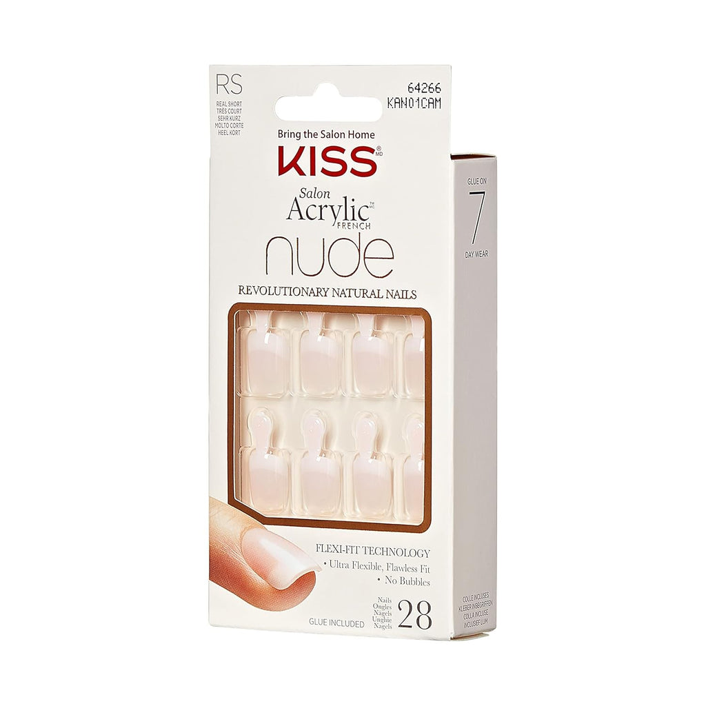 Kiss Nude Nails Unghii Uimitoare (Pachet de 2)