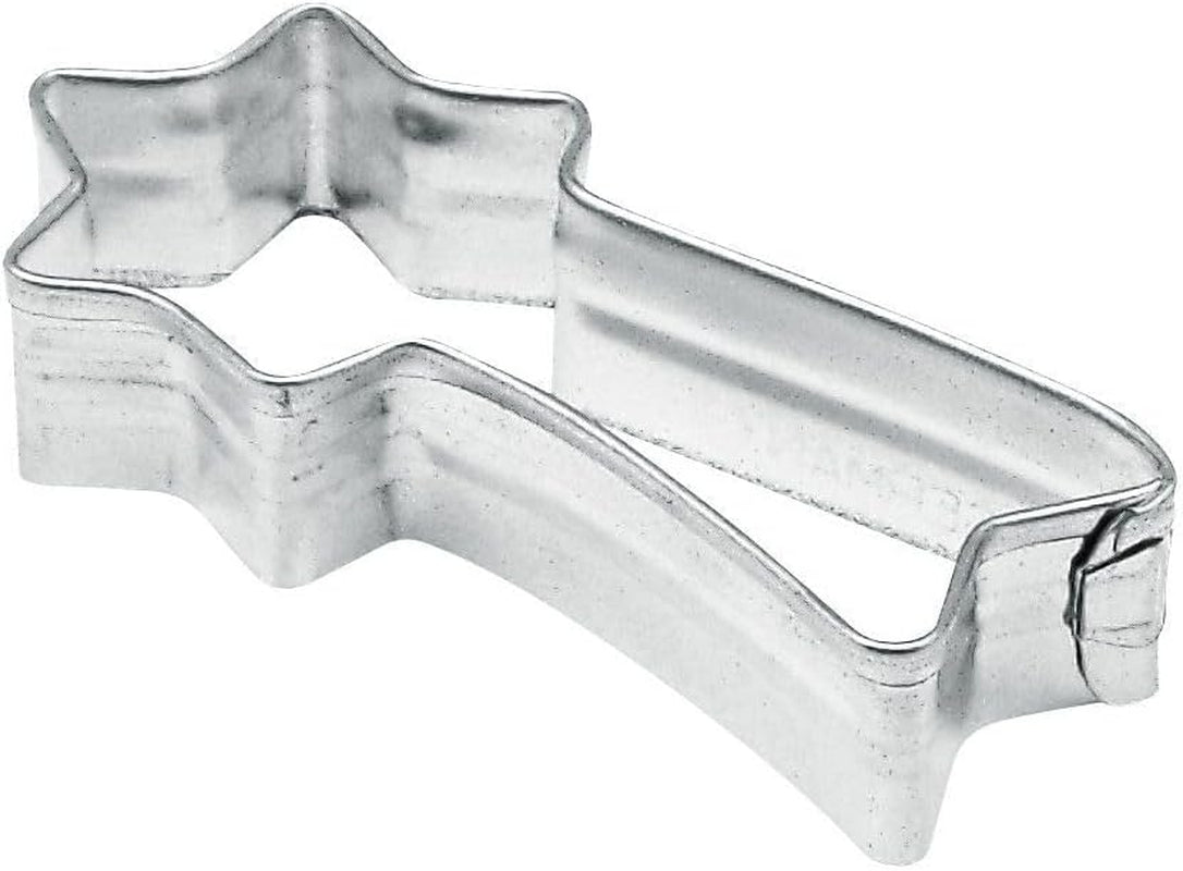 Zenker Lot de 10 emporte-pièces, divers emporte-pièces à motifs de Noël, ensemble de biscuits et de biscuits, couleur : argent, quantité : 1 x lot de 10 pièces