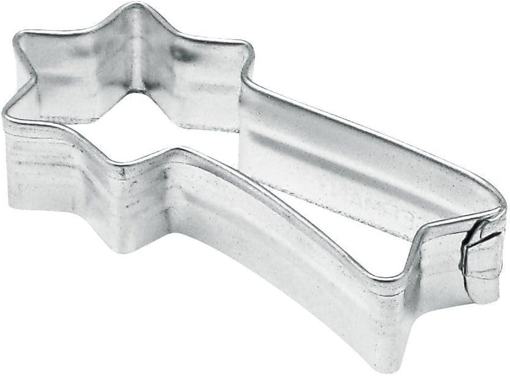 Zenker Lot de 10 emporte-pièces, divers emporte-pièces à motifs de Noël, ensemble de biscuits et de biscuits, couleur : argent, quantité : 1 x lot de 10 pièces