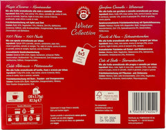 Pompadour 1913 Winter Collection Sortiment de ceaiuri din fructe și plante fără cofeină - 1 x 30 pliculețe de ceai (82,5 grame)