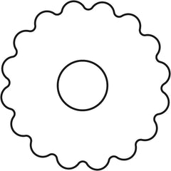 Emporte-pièce Linzer original avec éjecteur, emporte-pièce avec trou de 5 cm, emporte-pièce de Noël, biscuits, biscuits et moule à fondant