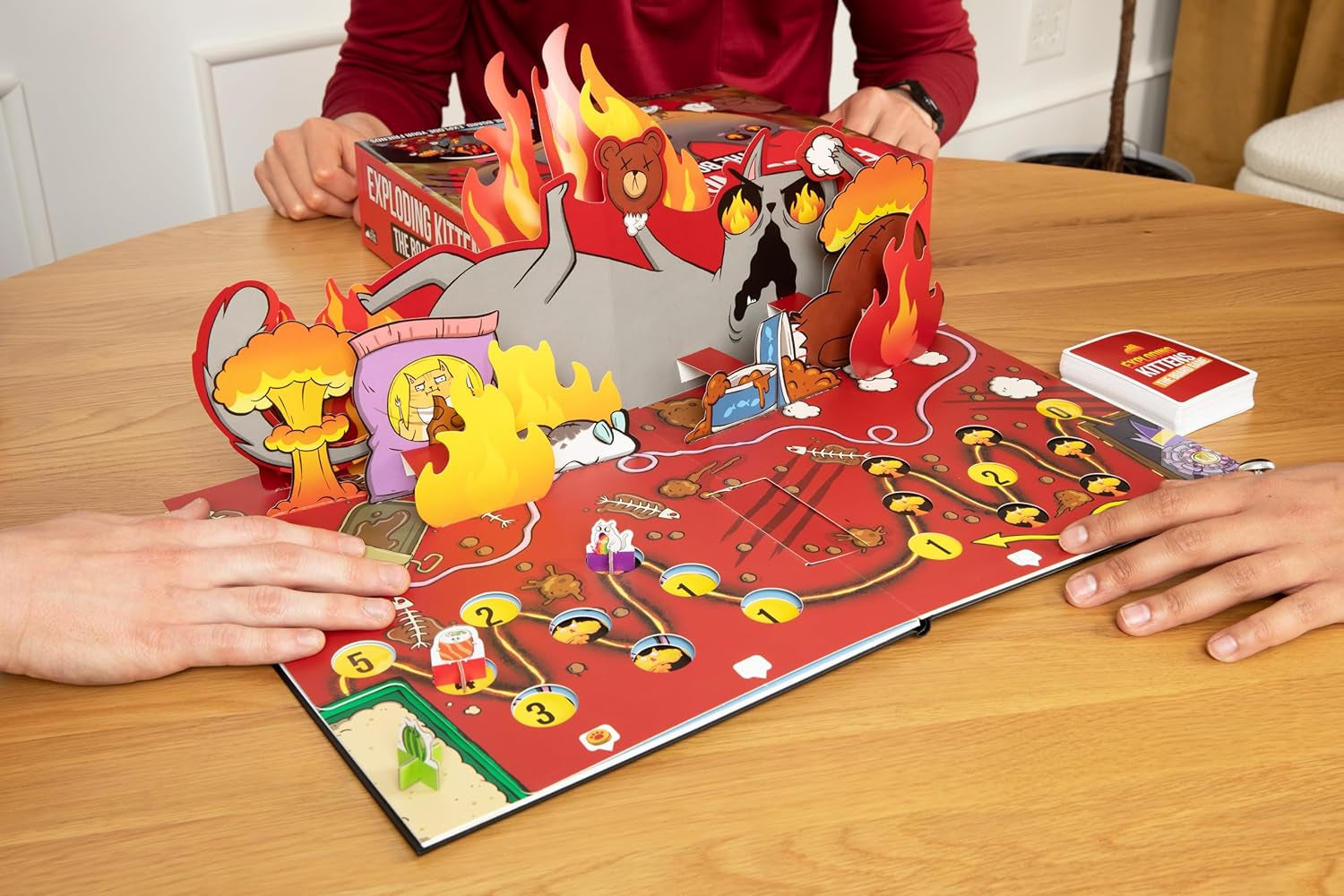 Chatons explosifs, Chatons explosifs : Das Brettspiel, Partyspiel, 2-6 Spieler, ab 7+ Jahren, 20 Minuten, Deutsch