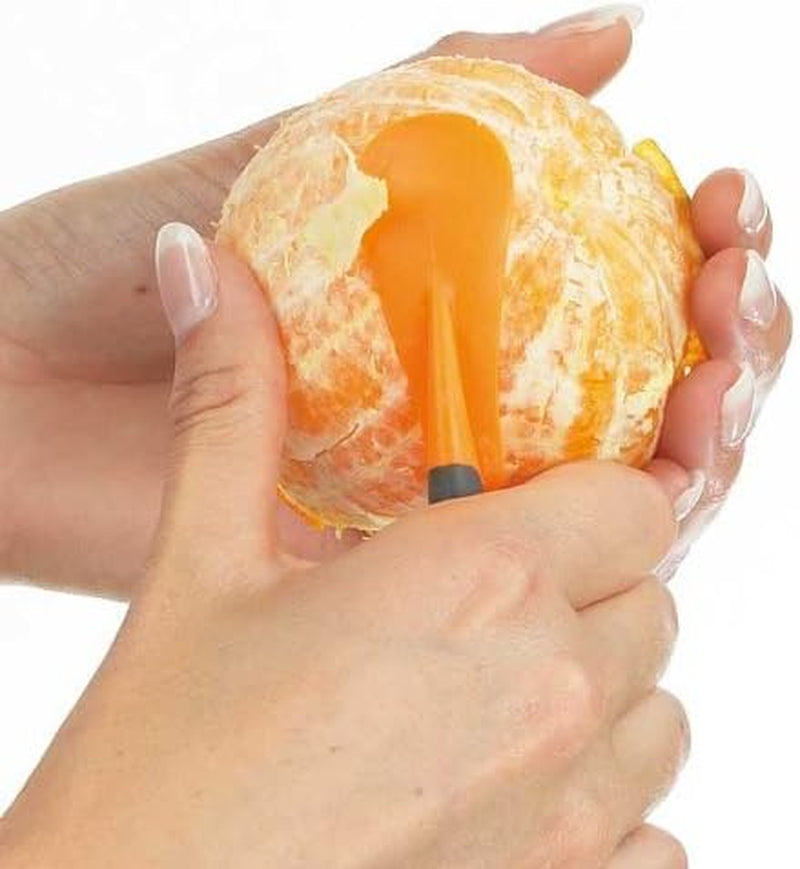 Lurch 10047 Éplucheur à Orange avec Lame en Nylon pour un Nettoyage Facile Eplucheur Naty Shop