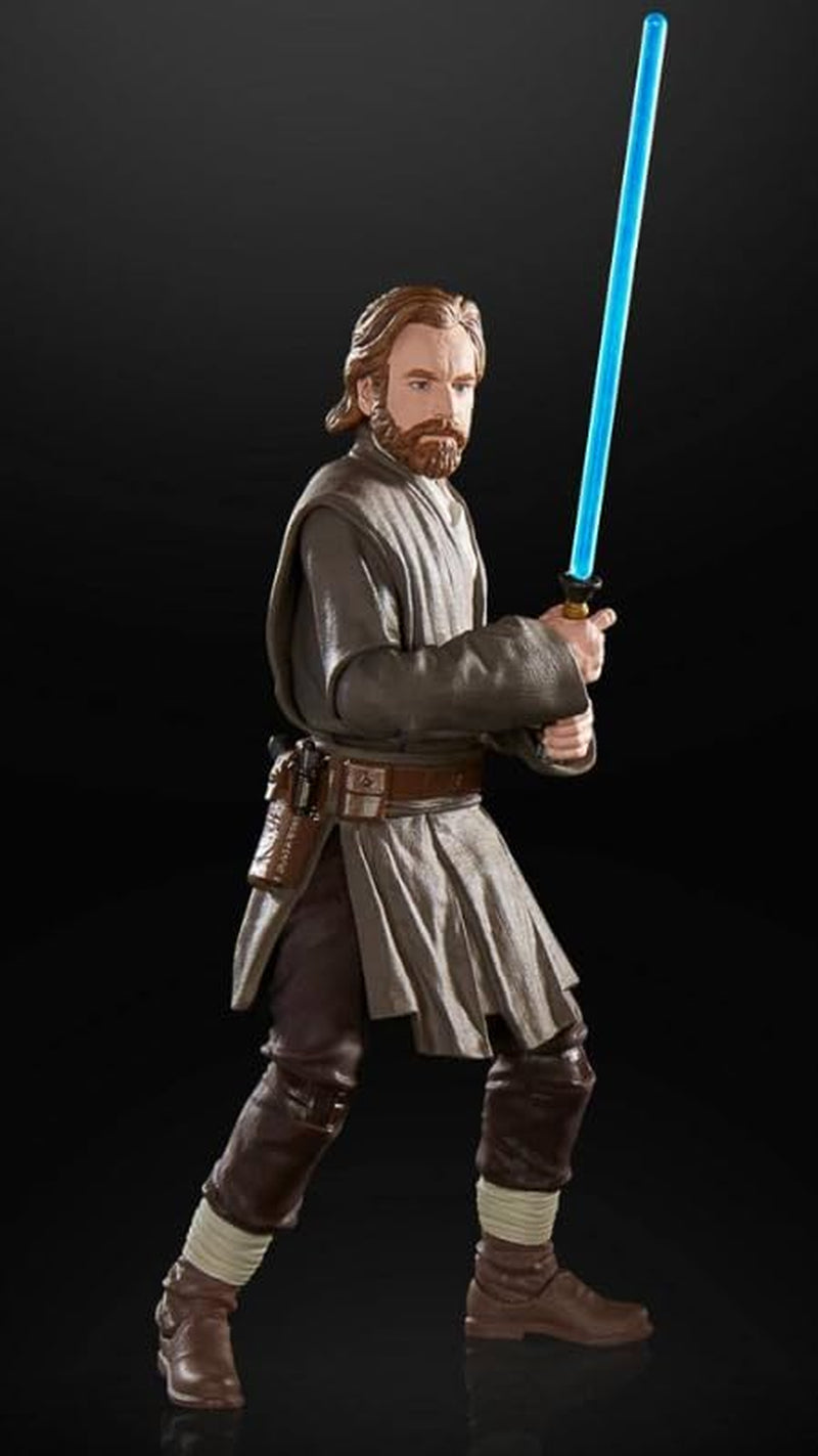 Star Wars Hasbro Star WarBlack Series Obi-Wan Kenobi (Jabiim), figurine de grande taille 15 cm Obi-Wan Kenobi, Multi, F7098 Figurines Naty Shop