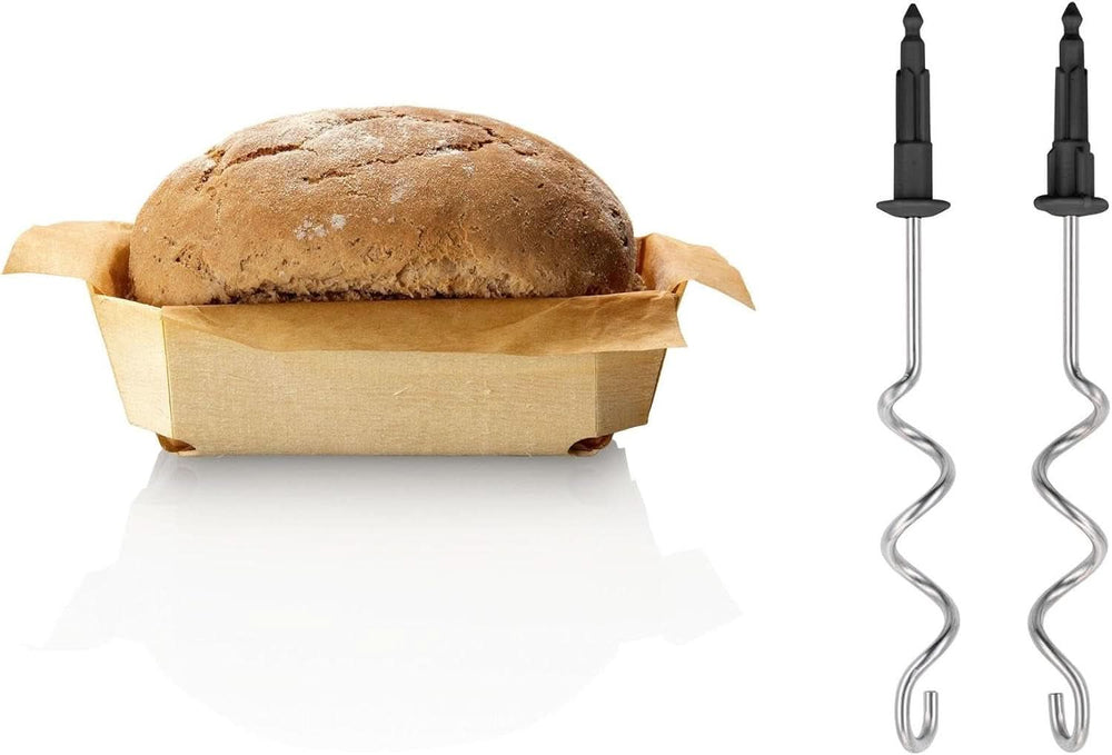 Bosch Handrührer Styline MFQ4835DE, 2X2 Rührbesen, 2 Edelstahl-Nethaken, Spülmaschinengeeignet, 575 W, Blanc Cuisine Naty Shop