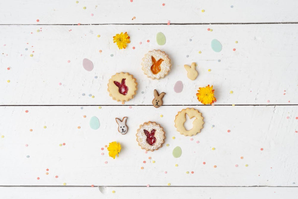 Zenker Ausstecher Linzer Hasenkopf – Hochwertiger Edelstahl, 2in1 Motiv für kreative Linzer Plätzchen, Spülmaschinenfest, Design aus Deutschland