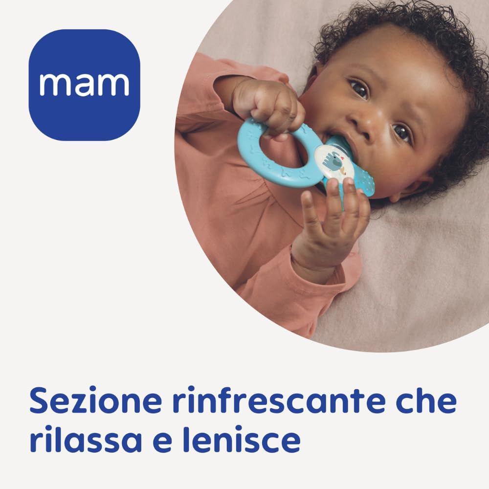 Mam Cooler massage rafraîchissant des gencives, 4 mois, vert