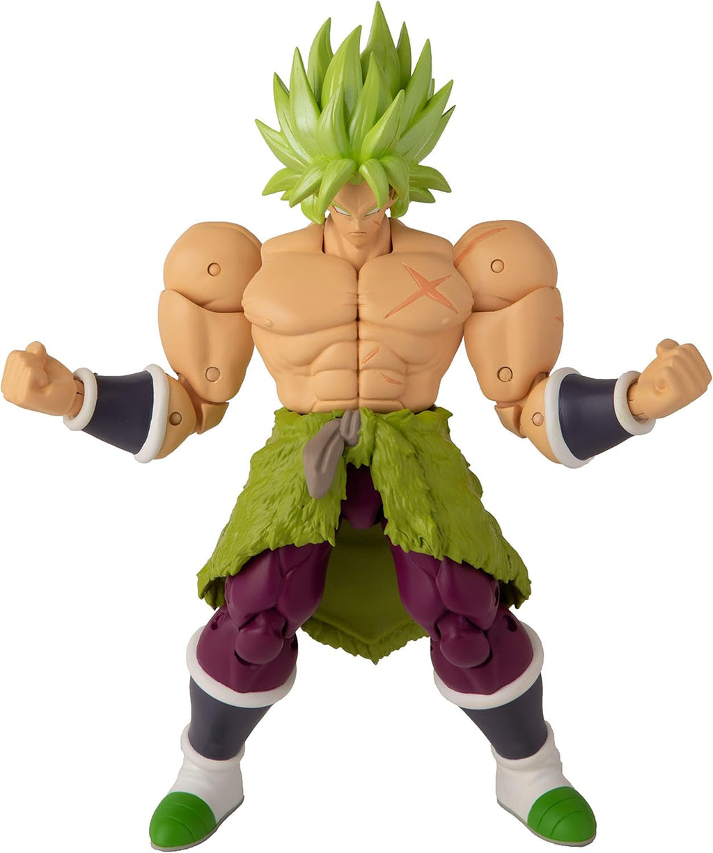BANDAI - Dragon Ball Super - Figurine Dragon Stars 17 Cm - Super Saiyan Broly - Figura articulată Broly - Licența oficială Dragon Ball - Jucărie pentru copii 4+ ani - 36190J Action figures Naty Shop
