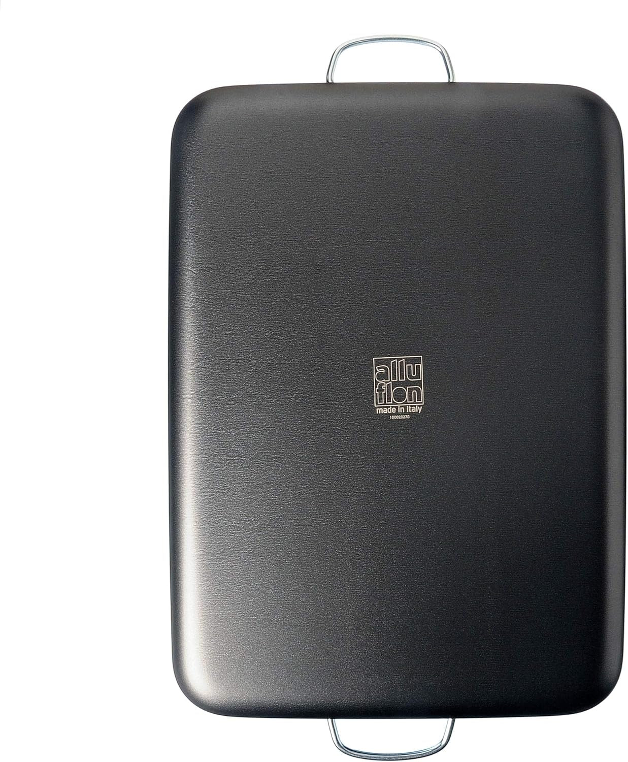 Alluflon Tradition Italy Forme à Lasagne, aluminium, noir, 35 x 25 cm Moules et plaques de cuisson Naty Shop