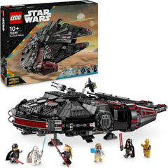 LEGO Star Wars Dark Millennium Falcon, ensemble de vaisseau spatial, jouet de construction pour enfants, cadeau d'anniversaire pour garçons, filles et fans, jouet d'aventure 75389 ensembles de construction Besuche den LEGO-Store Titre par défaut