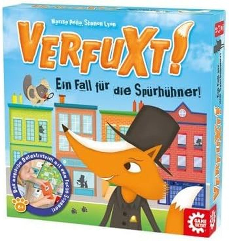 Game Factory 646255 Verfuxt, jeu de détective pour enfants à partir de 6 ans, jeu pour enfants