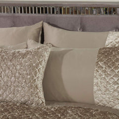 Emma Barclay Parure de lit Glamour pour lit double, vison, polyester, crème Emma Barclay Lits et Couettes