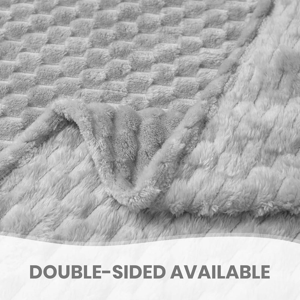 Good Nite Couverture Confort Couverture Moelleuse 150 X 200 cm Couvre-lit en Microfibre Douce Couverture de Canapé Couverture Confort Couverture Polaire Chaude pour Canapé et Lit Chambre Bureau Gris Good Nite Lits et Couvertures