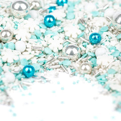 Super Streusel, Sprinkles Fulgi de zăpadă, 90 grame Sprinkles Naty Shop