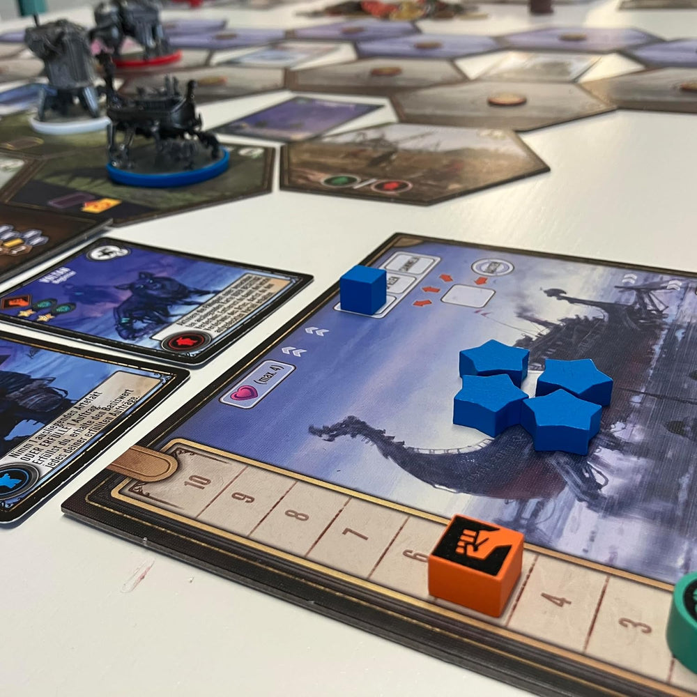 Feuerland Spiele 31025 jeu de société expéditions, tons terre