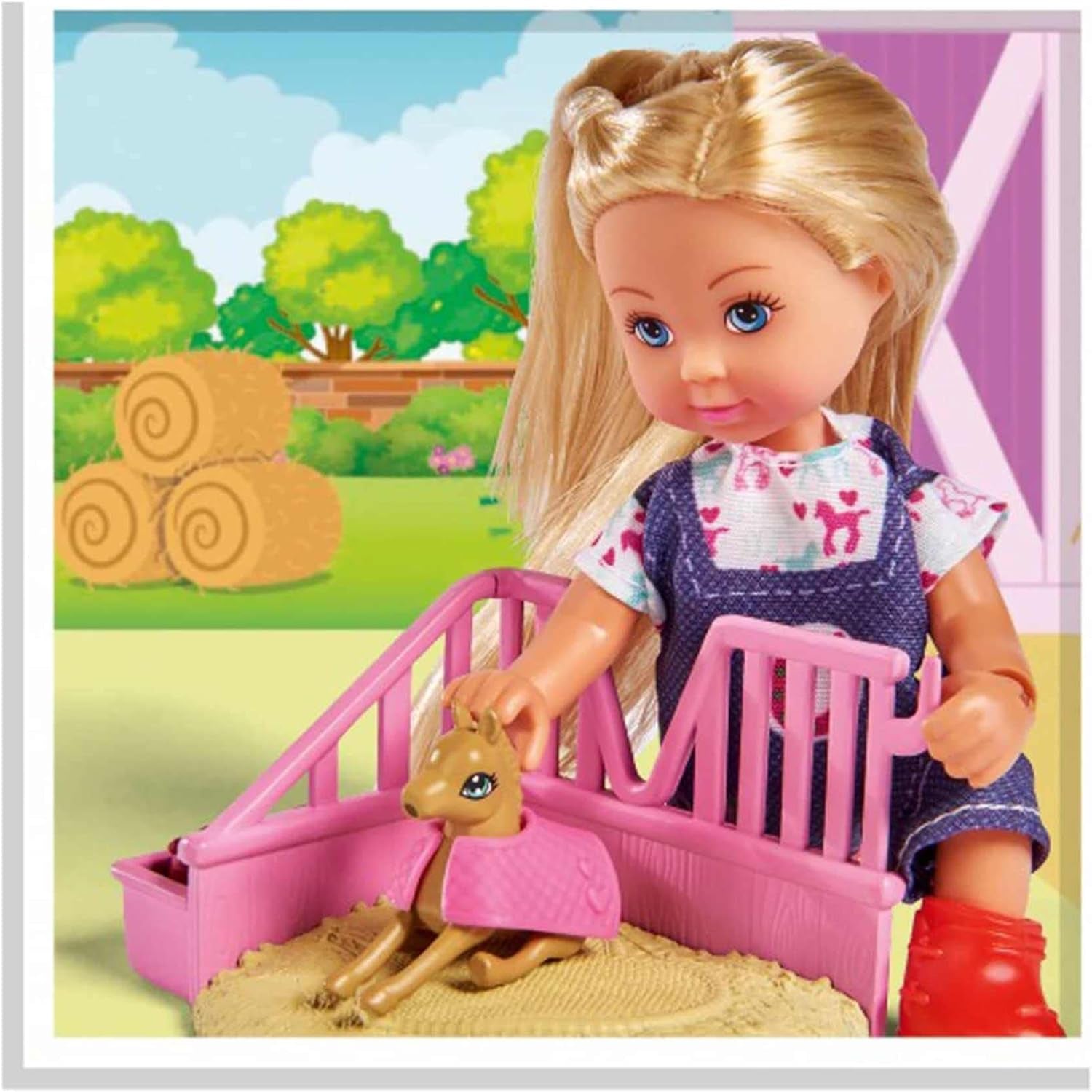 Simba Toys Evi Love Clinique vétérinaire pour enfants à partir de 3 ans, 24 x 5,5 x 16 cm