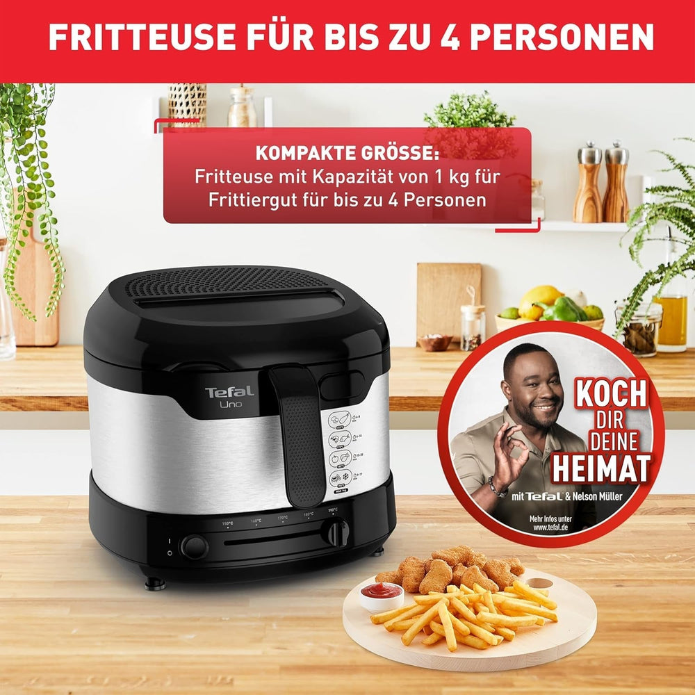 Friteuse Tefal Uno M FF215D, 1470 Watts, capacité: 1 kg électroménager Naty Shop