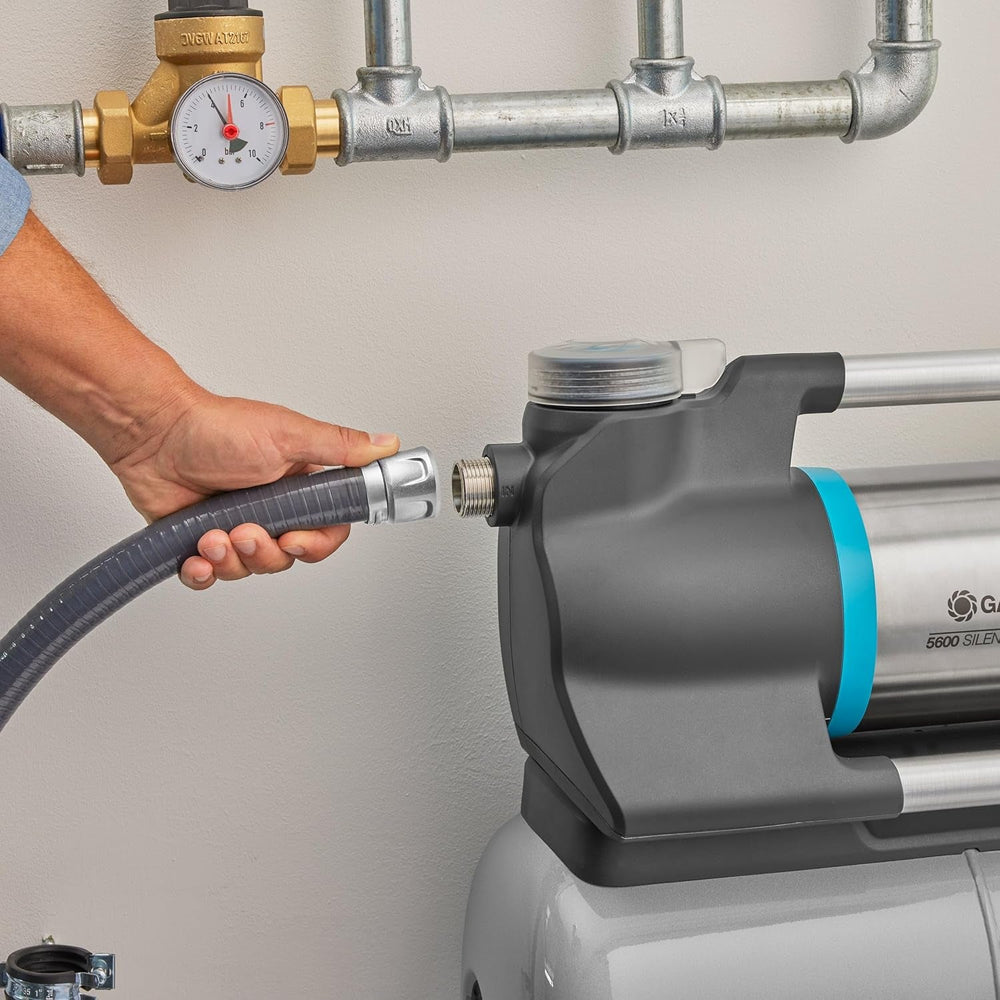 Kit d'aspiration Gardena avec tuyau d'aspiration de 4 m