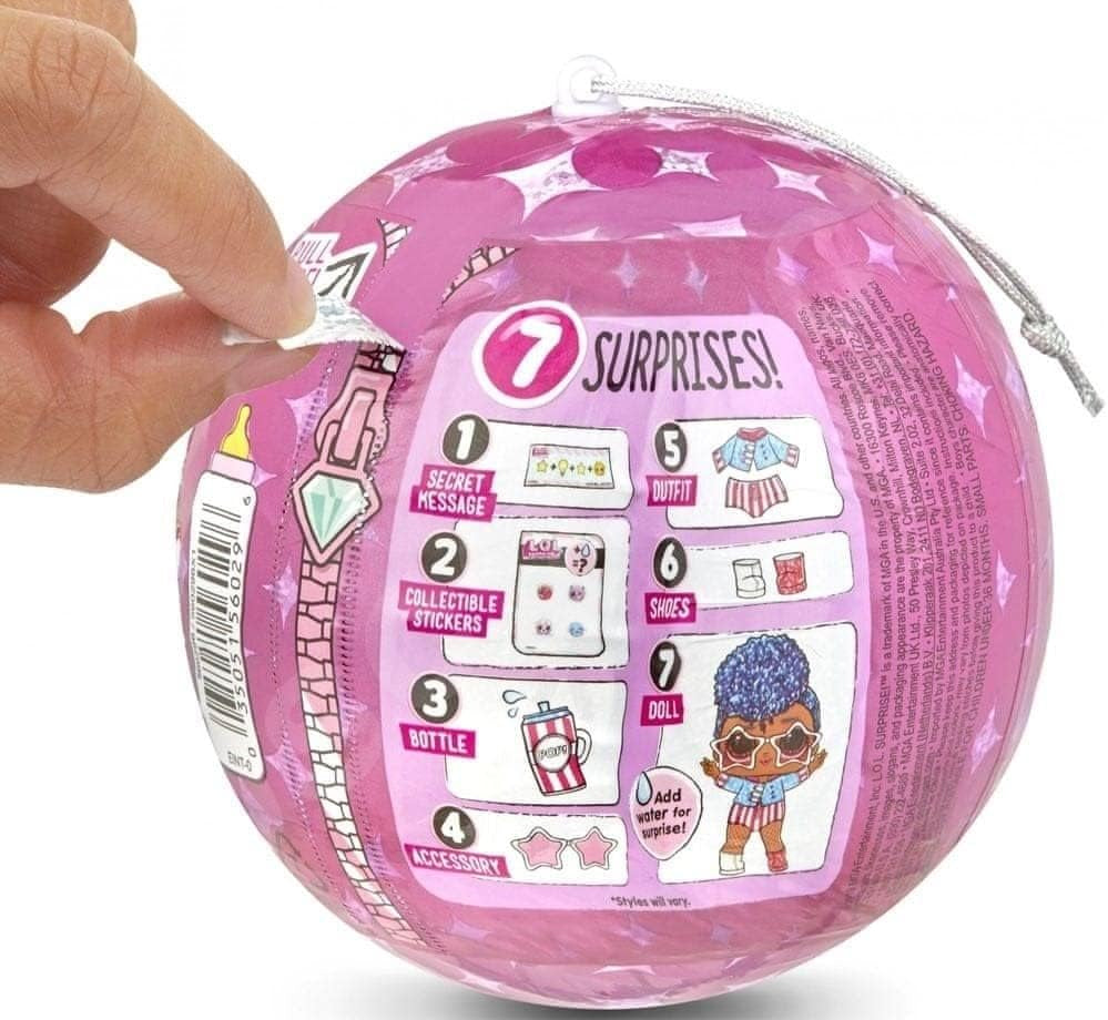 LOL Surprise Glitzer Series - Glitzer-Puppen im 12er-Pack - 80+ Surprises avec chiots, tenues, accessoires et plus encore - Jeux avec eau - Pour les filles et les jeunes à partir de 4 ans