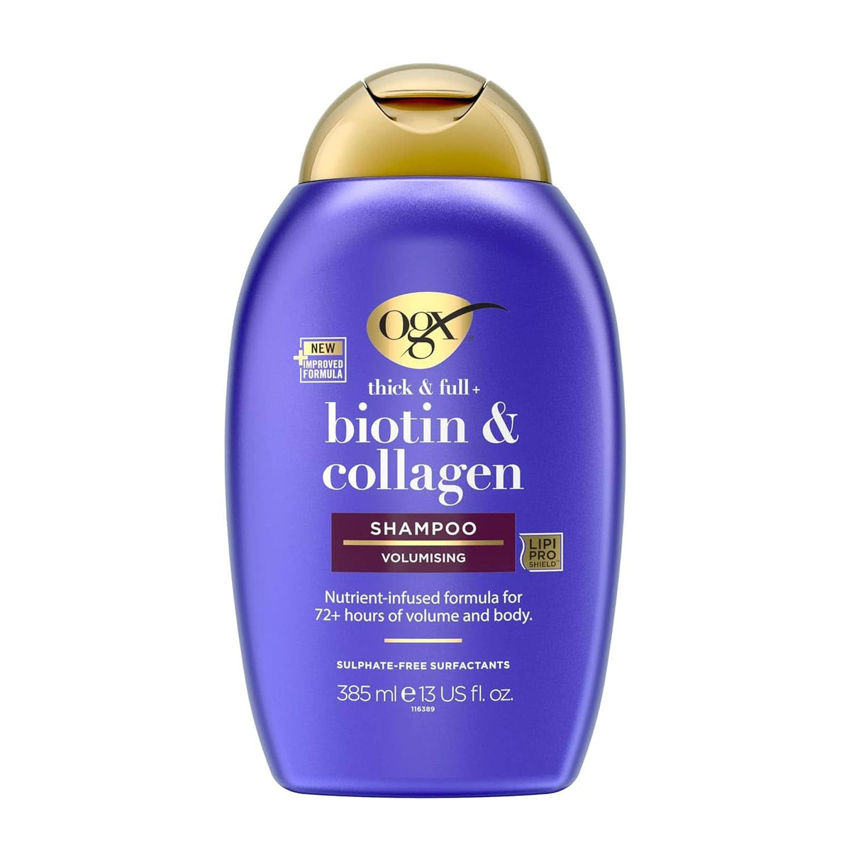 OGX Shampoing biotine et collagène, 385 ml Douche et bain Naty Shop
