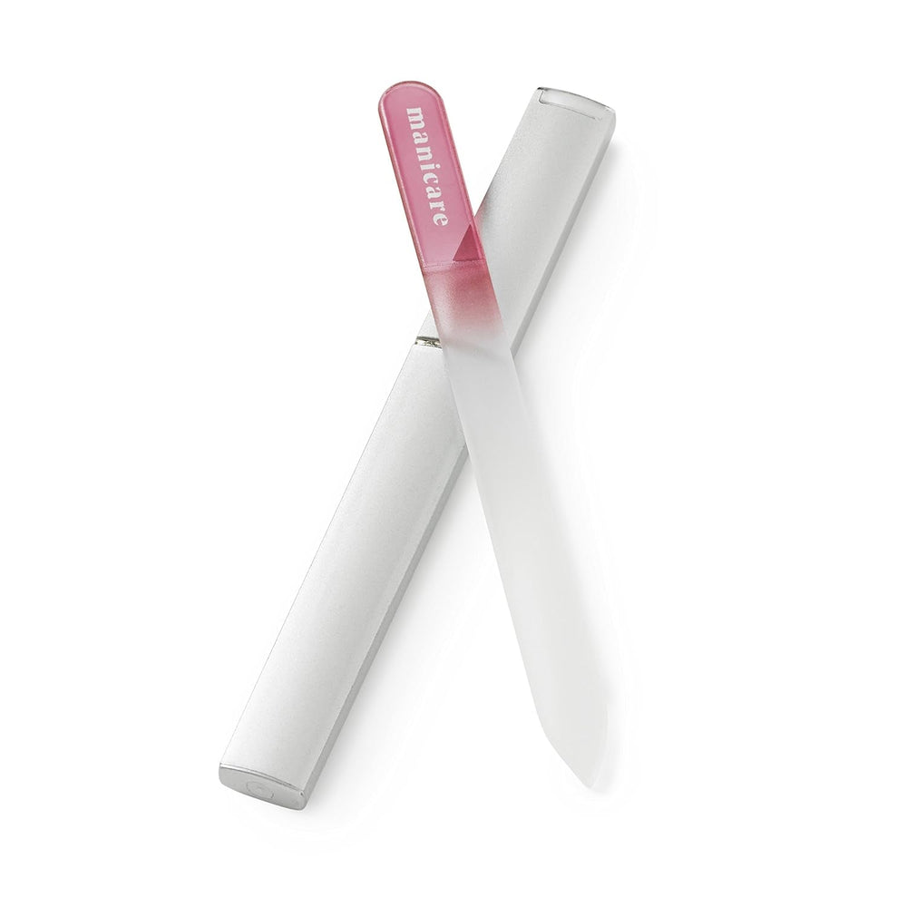 Lime à Ongles Doublée Lime à Ongles Naturelle et Artificielle Double Face Grain Moyen Forte Robuste Salon de Manucure Professionnel Pédicure 2 Pièces