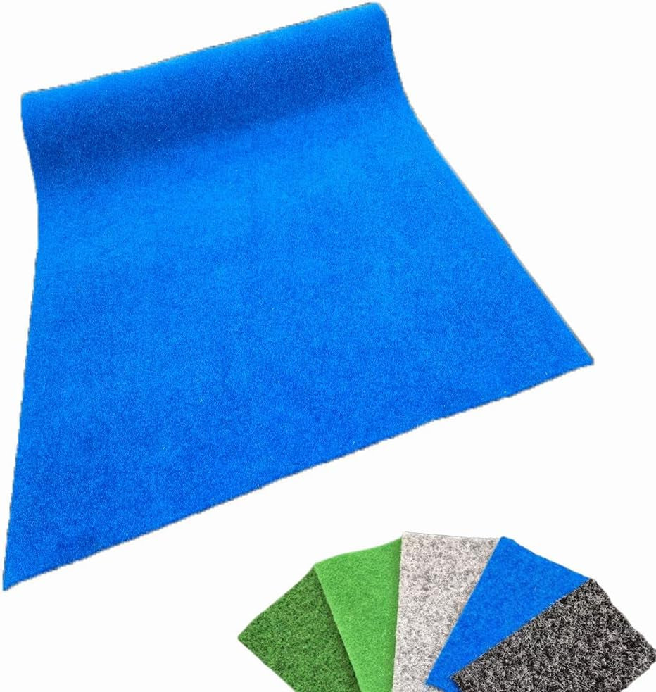 , Kunstrasen Für Den Außenbereich, Premium, Kunstrasen, Meterware, Ideal Für Terrasse, Balkon Und Garten, Dunkelgrün, 4 X 11 M