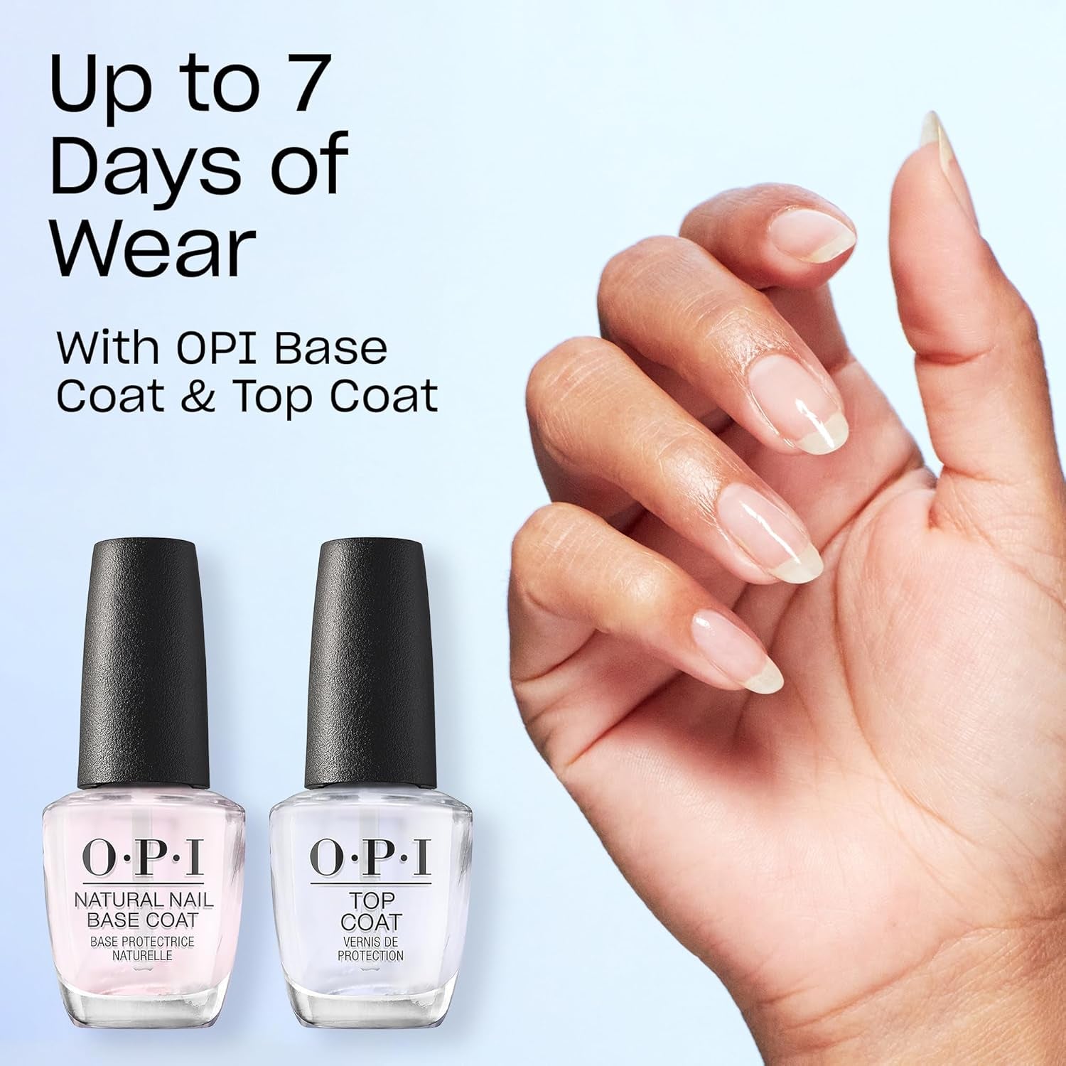 OPI Nail Lacquer Pink Shades - Vernis à ongles à séchage rapide, résistant aux éclats et longue durée - dure jusqu'à 7 jours - avec pinceau ProWide extra-large